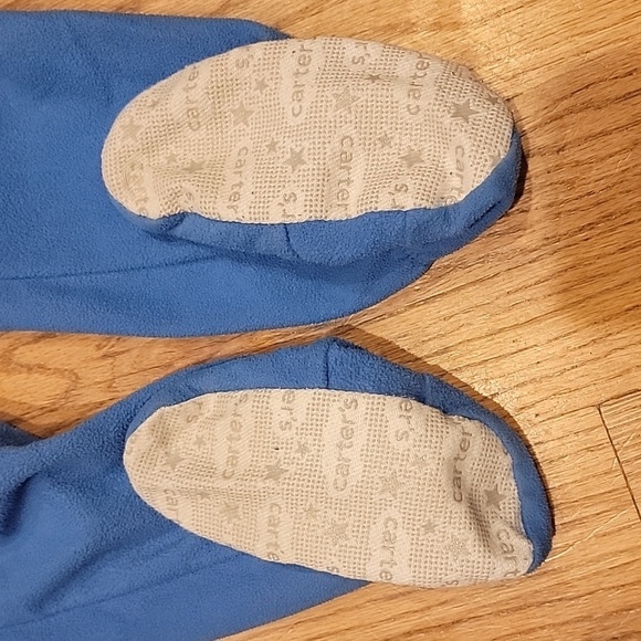 Carter's Fire Engine Fleece Footed Pajamas - Picture 3 of 4